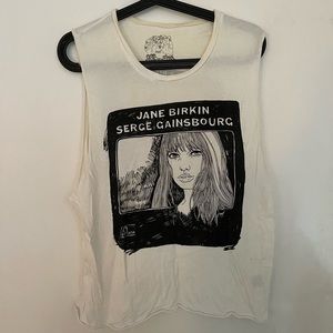 Jane Birkin / Serge Gainsbourg tank top